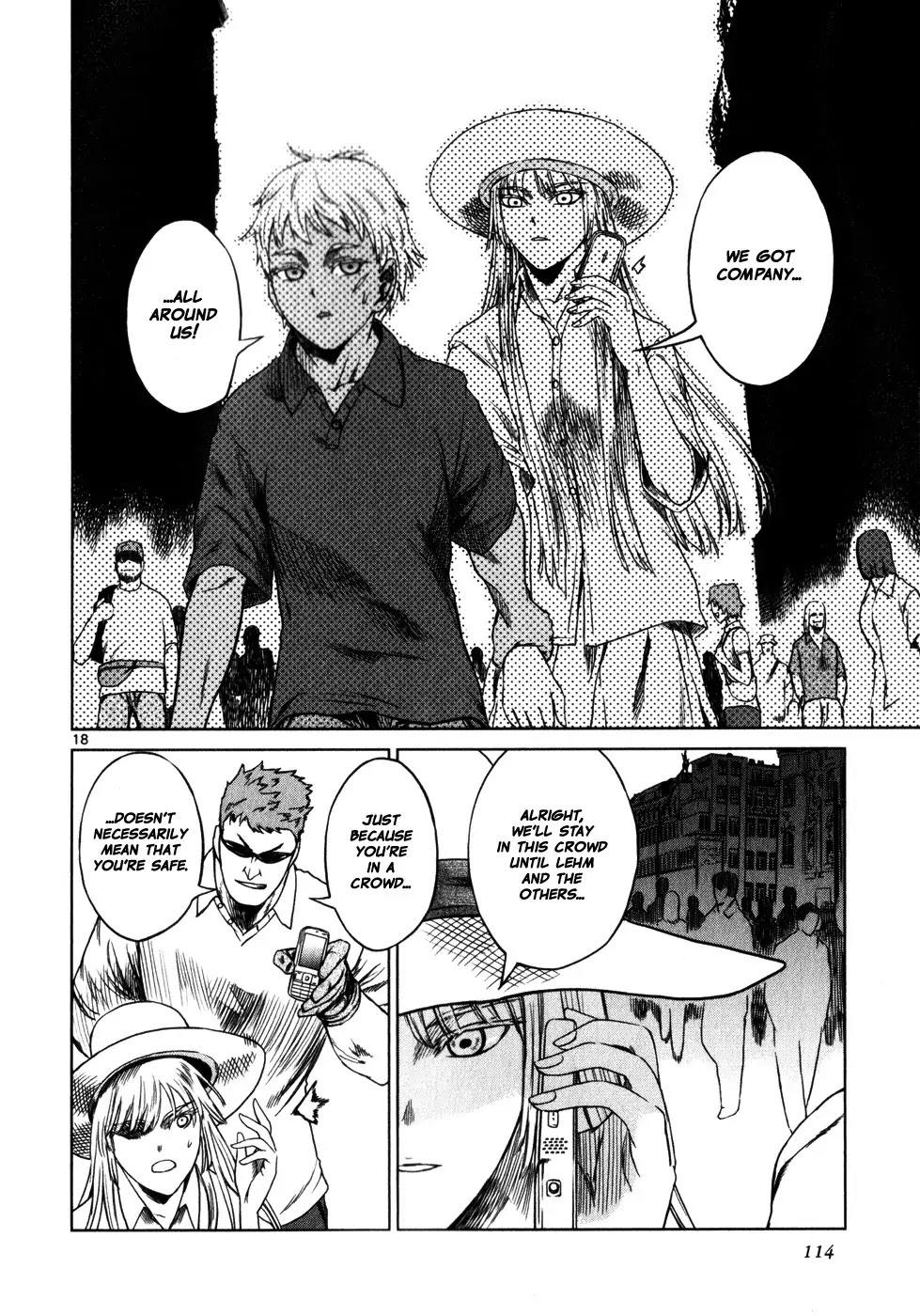Jormungand Chapter 40 page 18 - Chapter 40: Dance with Undershaft phase.4