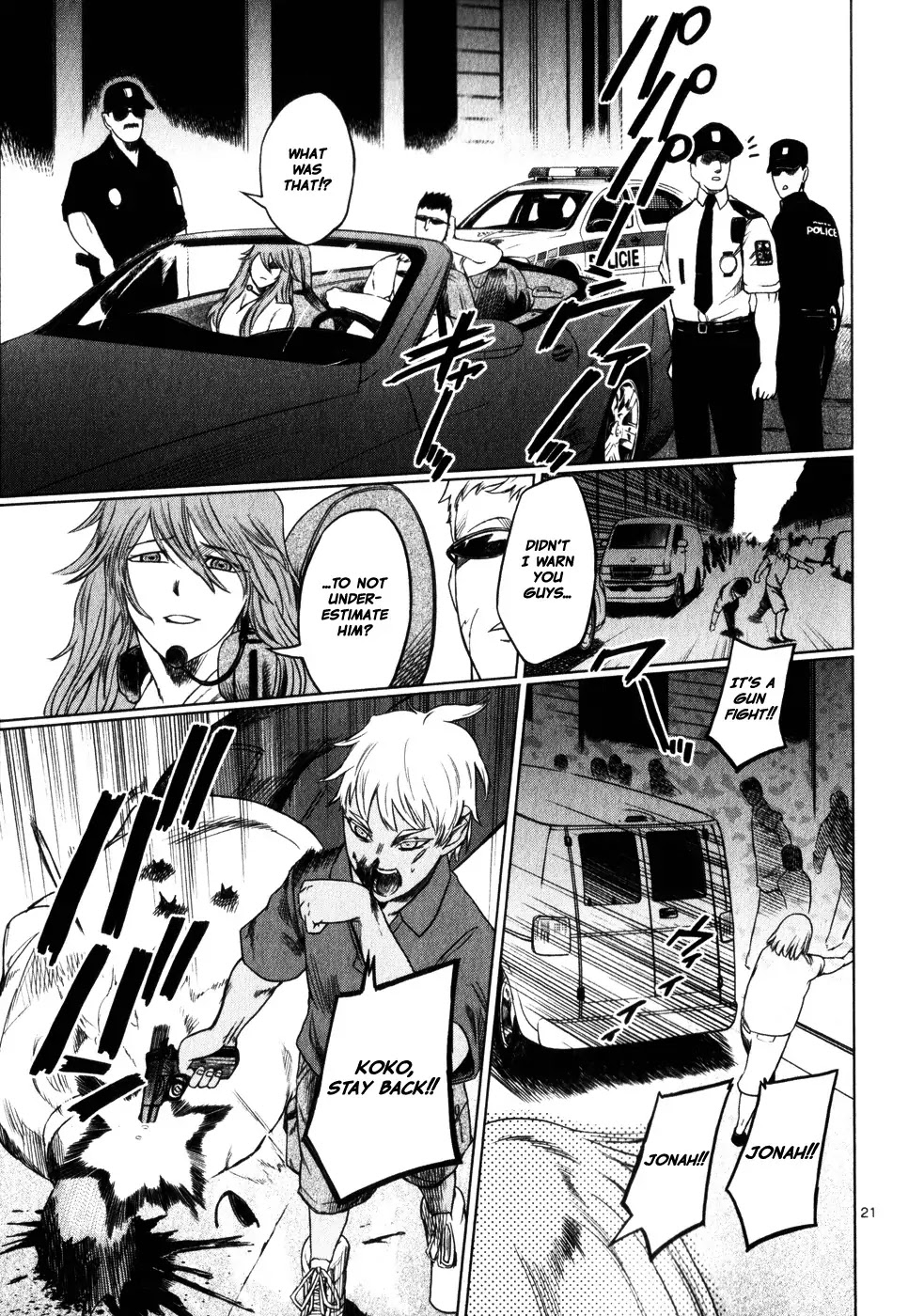 Jormungand Chapter 40 page 21 - Chapter 40: Dance with Undershaft phase.4