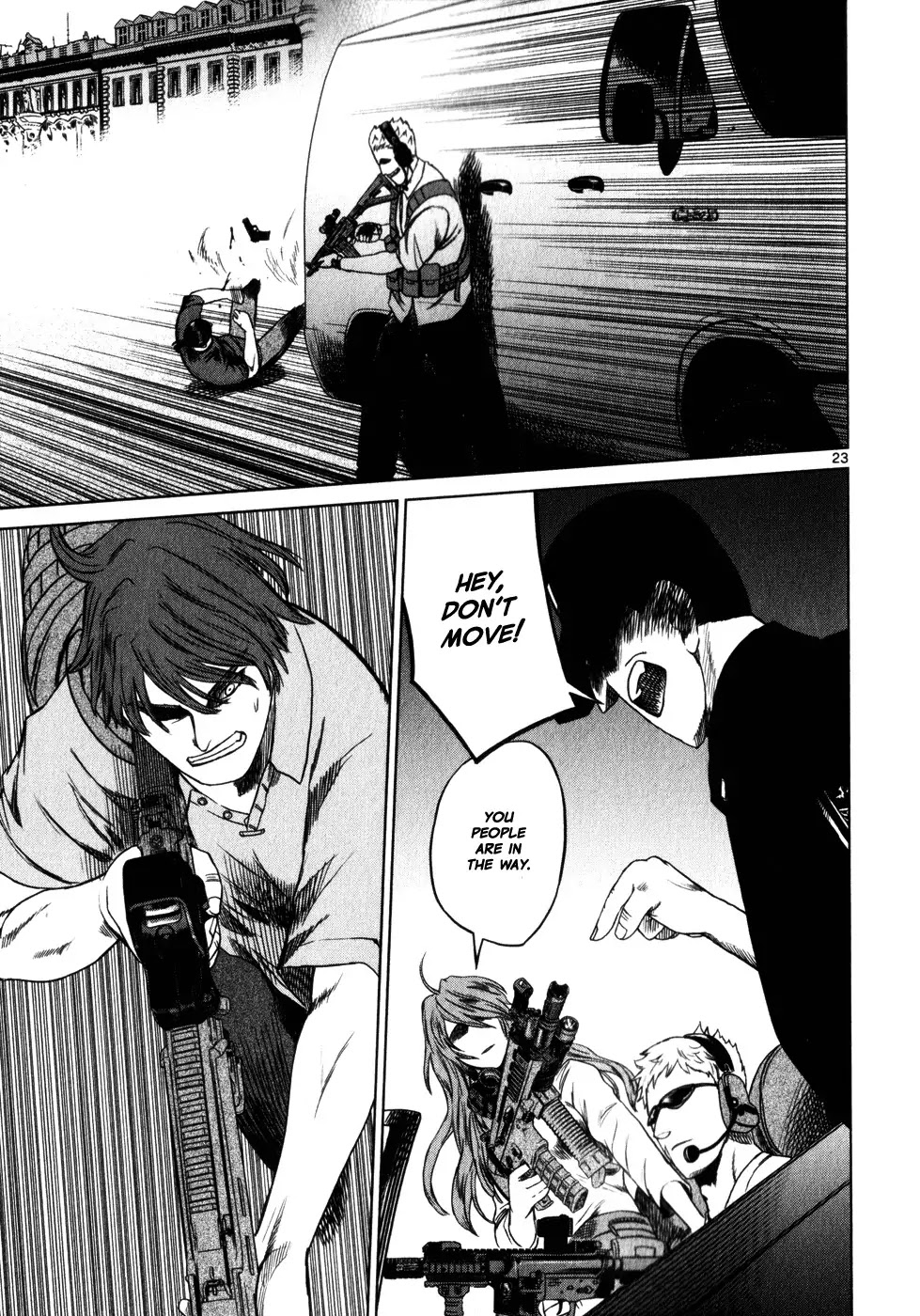 Jormungand Chapter 40 page 23 - Chapter 40: Dance with Undershaft phase.4