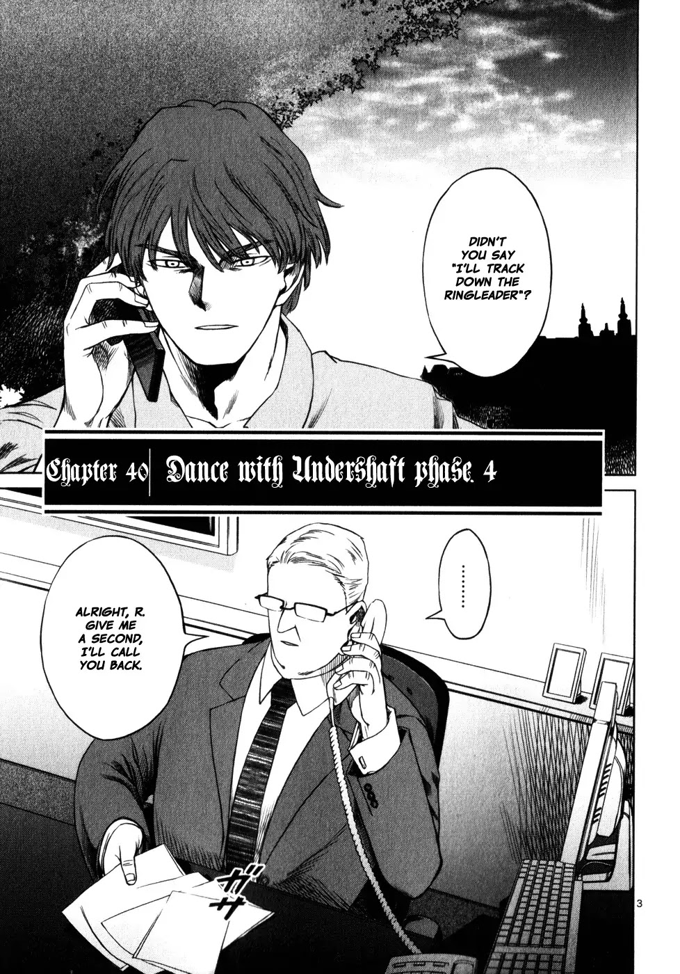 Jormungand Chapter 40 page 3 - Chapter 40: Dance with Undershaft phase.4