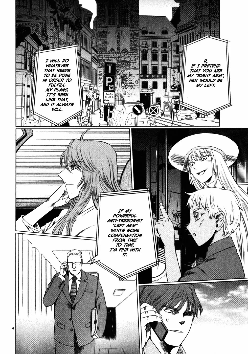 Jormungand Chapter 40 page 4 - Chapter 40: Dance with Undershaft phase.4