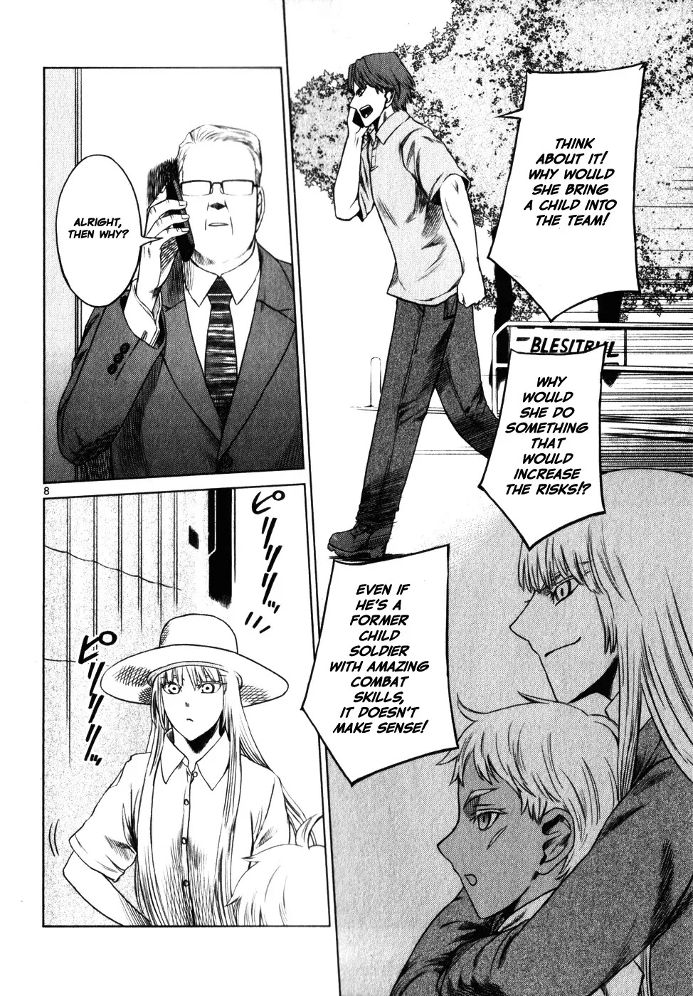 Jormungand Chapter 40 page 8 - Chapter 40: Dance with Undershaft phase.4