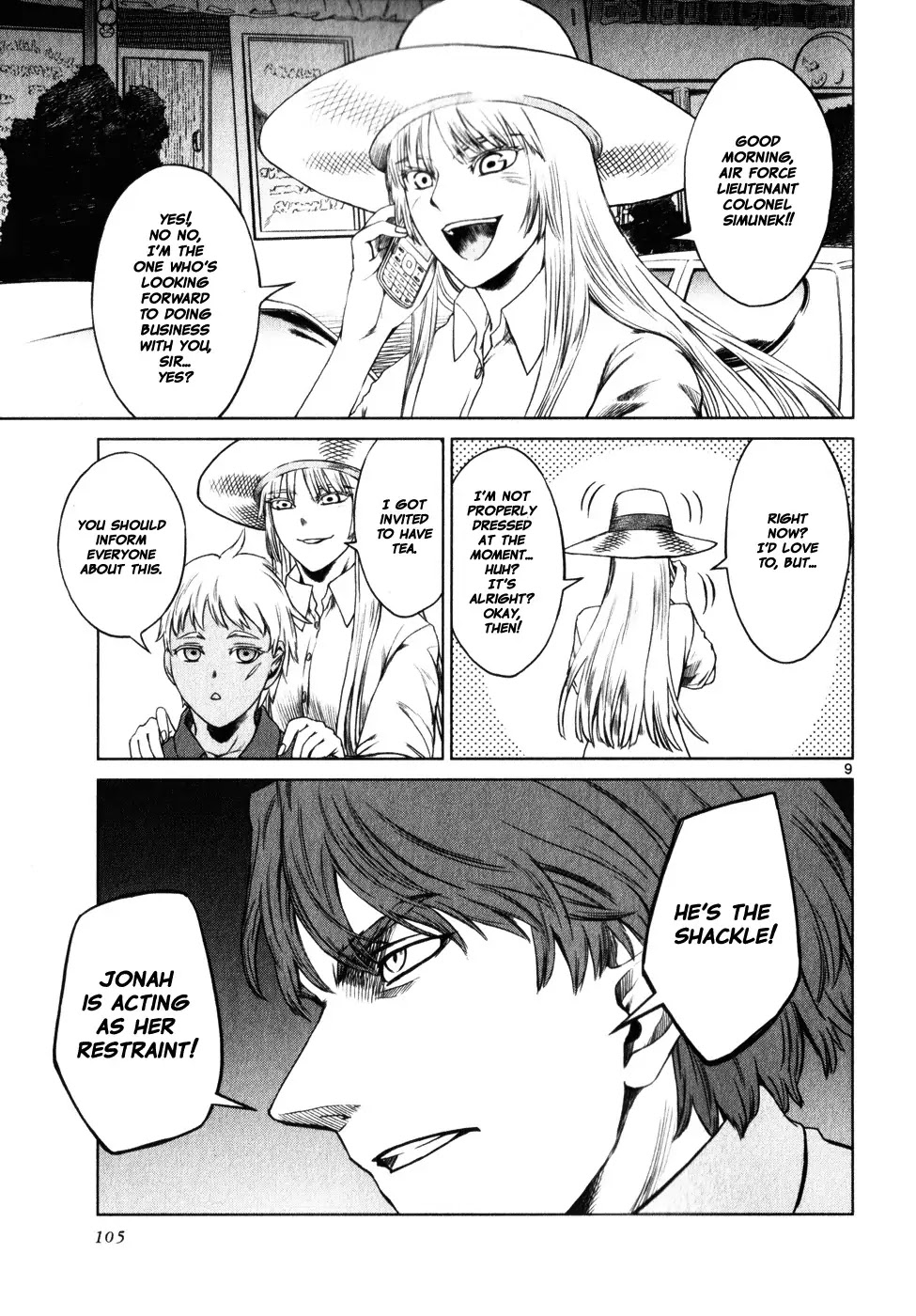 Jormungand Chapter 40 page 9 - Chapter 40: Dance with Undershaft phase.4