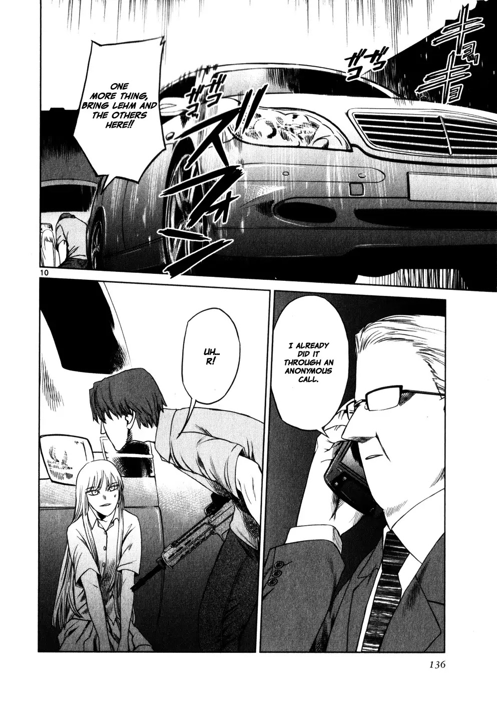 Jormungand Chapter 41 page 10 - Chapter 41: Dance with Undershaft phase.5