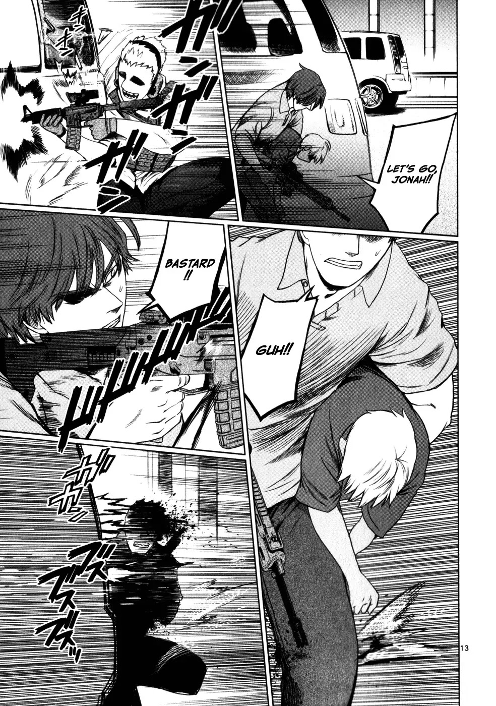 Jormungand Chapter 41 page 13 - Chapter 41: Dance with Undershaft phase.5
