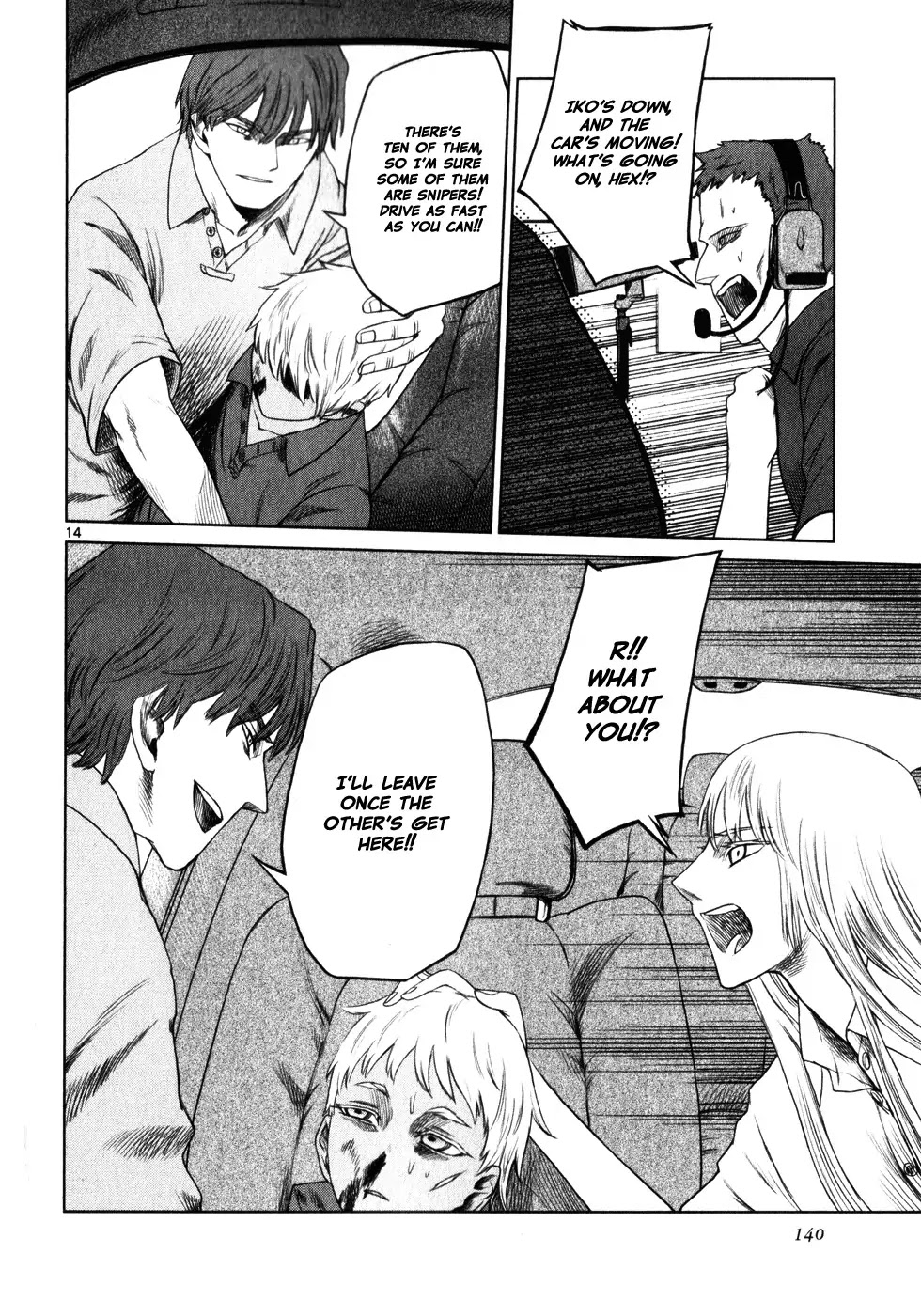 Jormungand Chapter 41 page 14 - Chapter 41: Dance with Undershaft phase.5