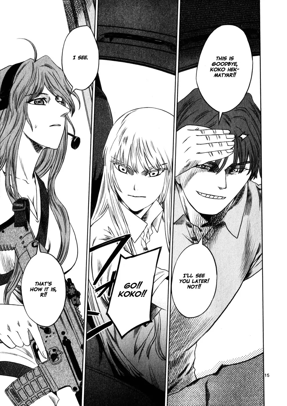 Jormungand Chapter 41 page 15 - Chapter 41: Dance with Undershaft phase.5