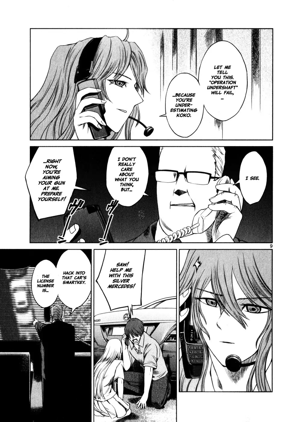 Jormungand Chapter 41 page 9 - Chapter 41: Dance with Undershaft phase.5