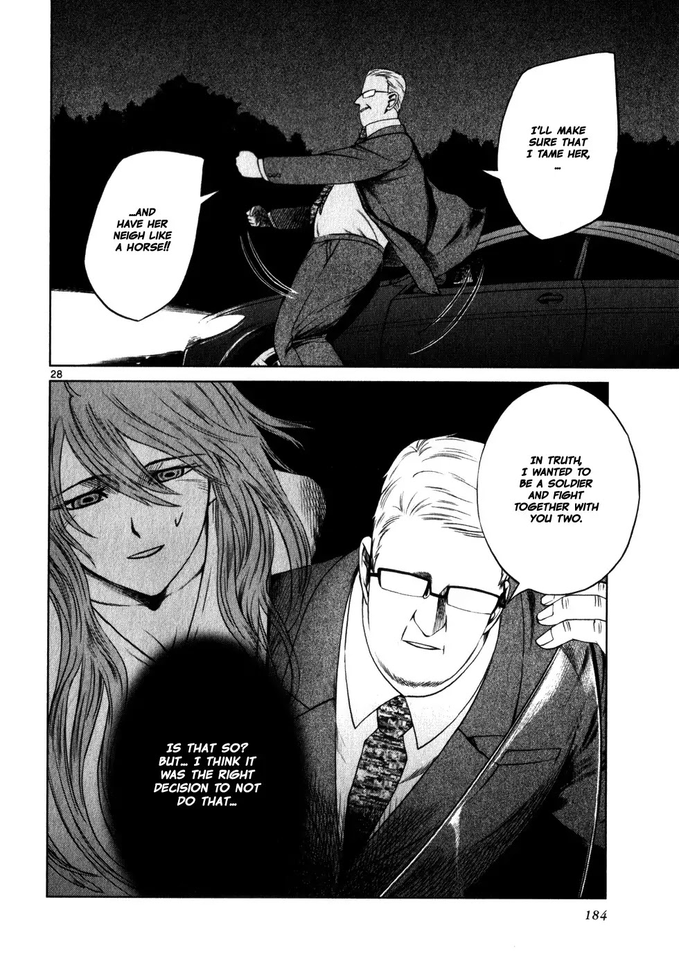 Jormungand Chapter 42 page 27 - Chapter 42: Dance with Undershaft phase.6