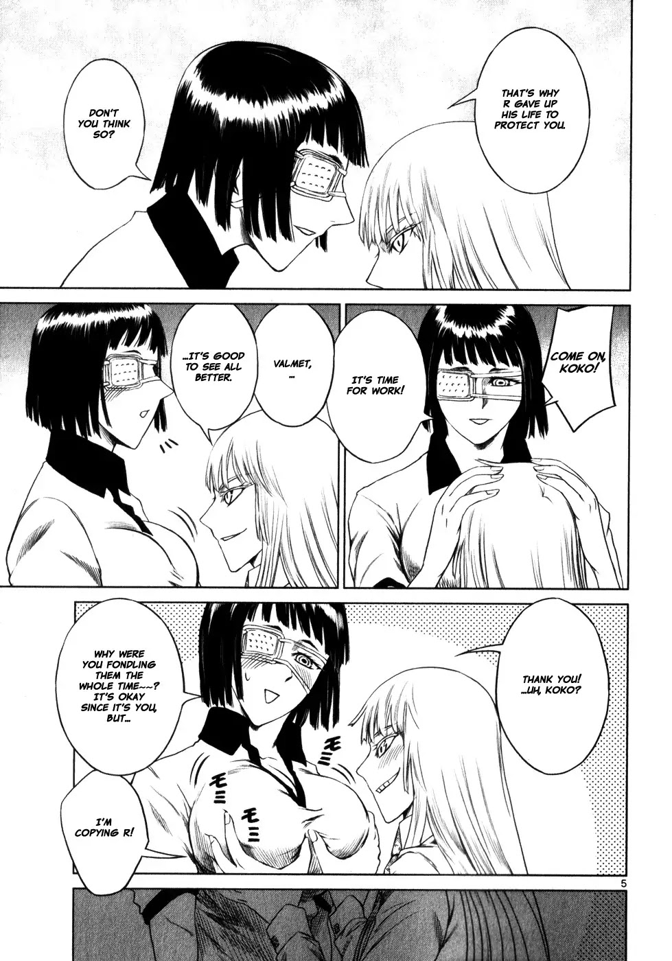 Jormungand Chapter 42 page 5 - Chapter 42: Dance with Undershaft phase.6