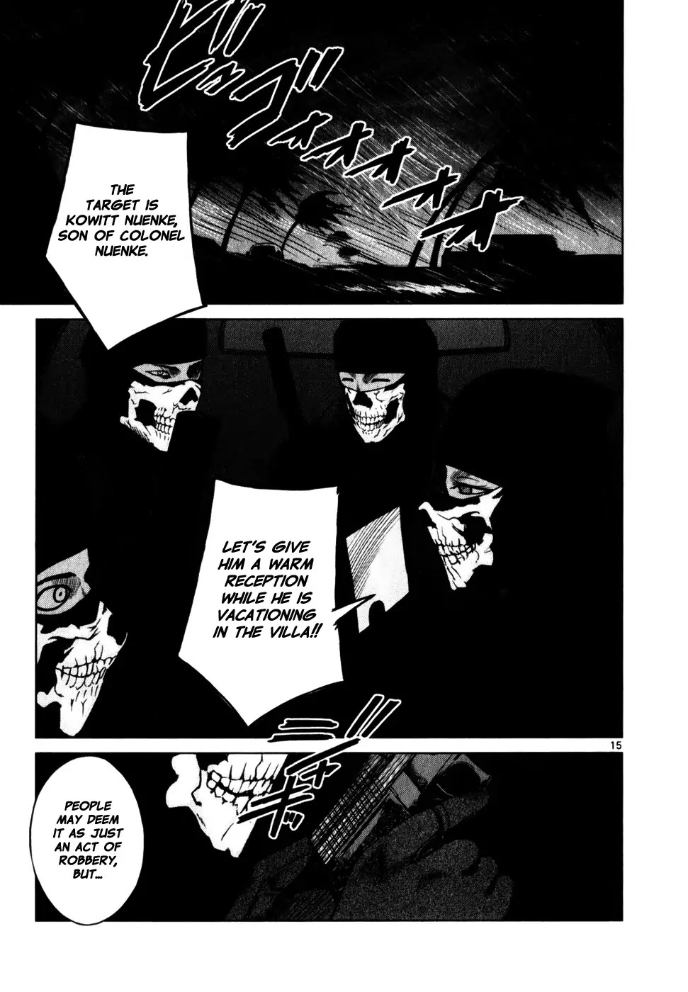 Jormungand Chapter 43 page 23 - Chapter 43: Kasper in Asia