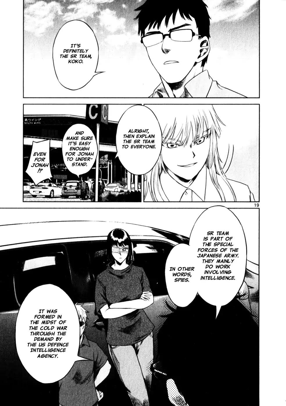 Jormungand Chapter 45 page 19 - Chapter 45: Castle of Lies phase.1