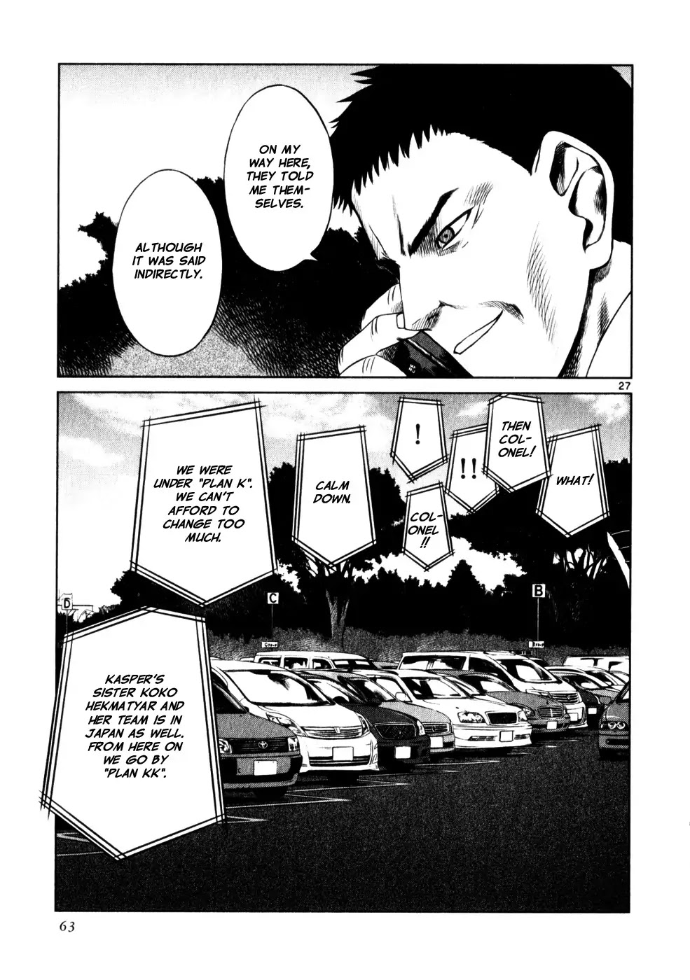 Jormungand Chapter 45 page 27 - Chapter 45: Castle of Lies phase.1