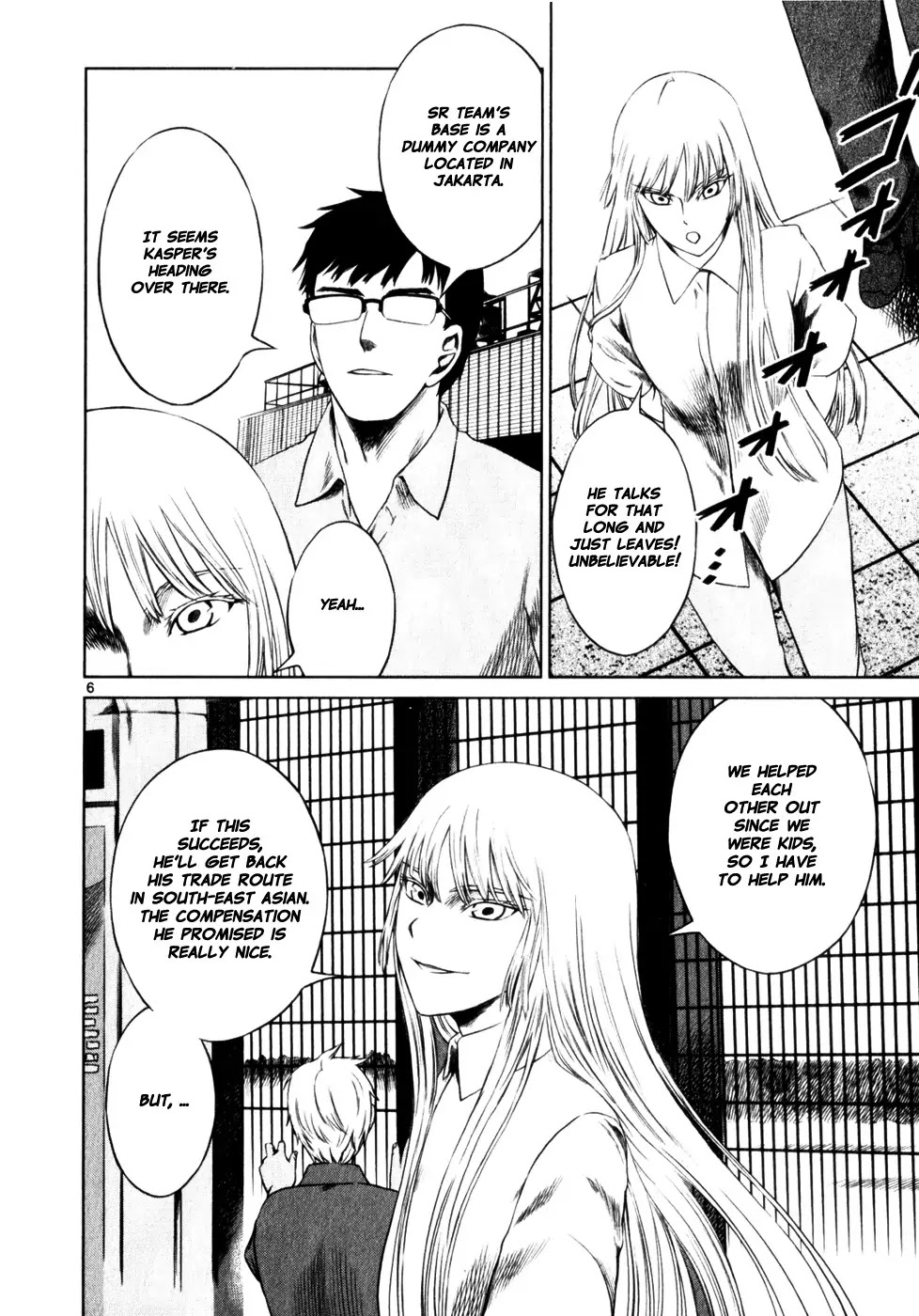 Jormungand Chapter 45 page 6 - Chapter 45: Castle of Lies phase.1