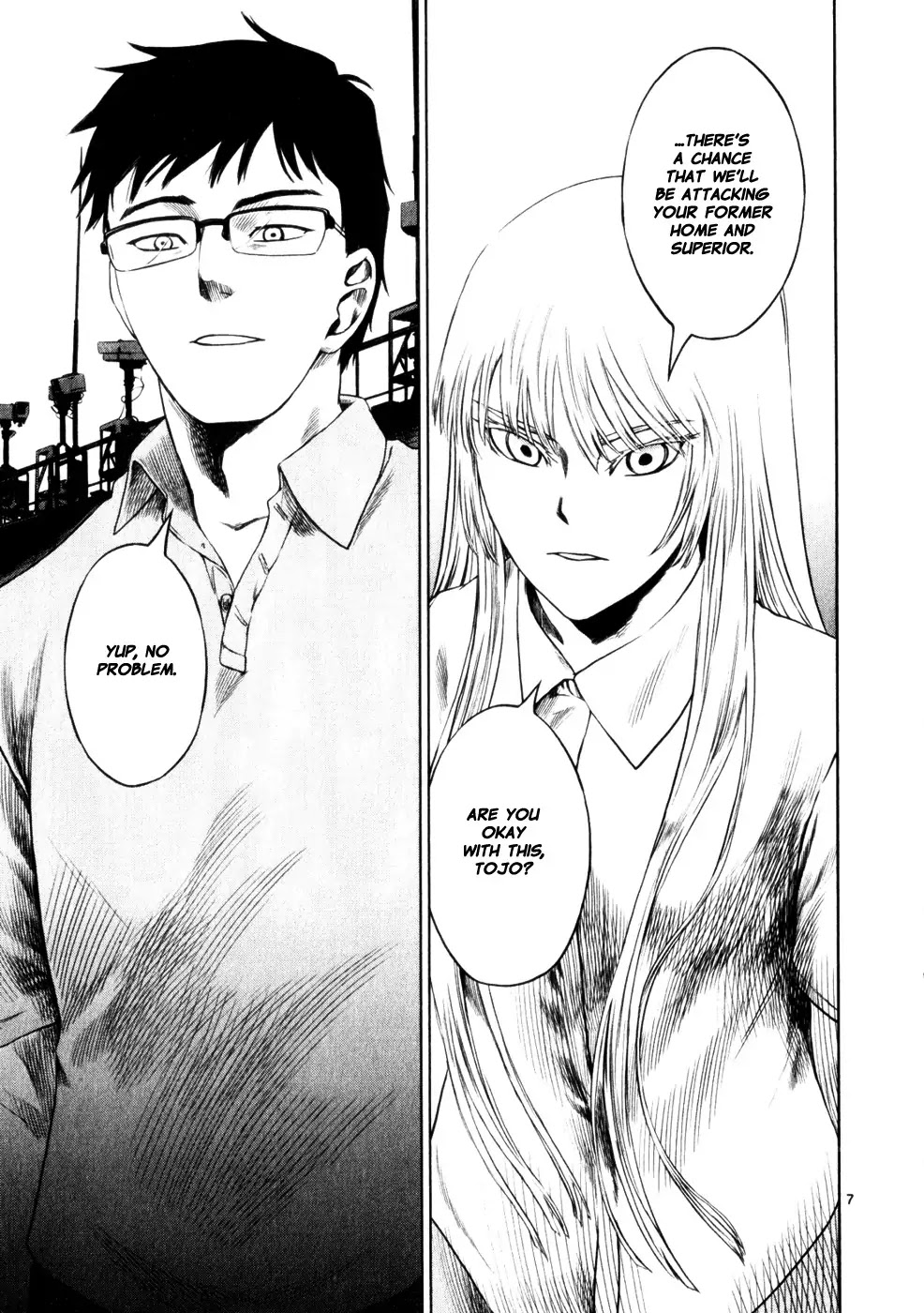 Jormungand Chapter 45 page 7 - Chapter 45: Castle of Lies phase.1