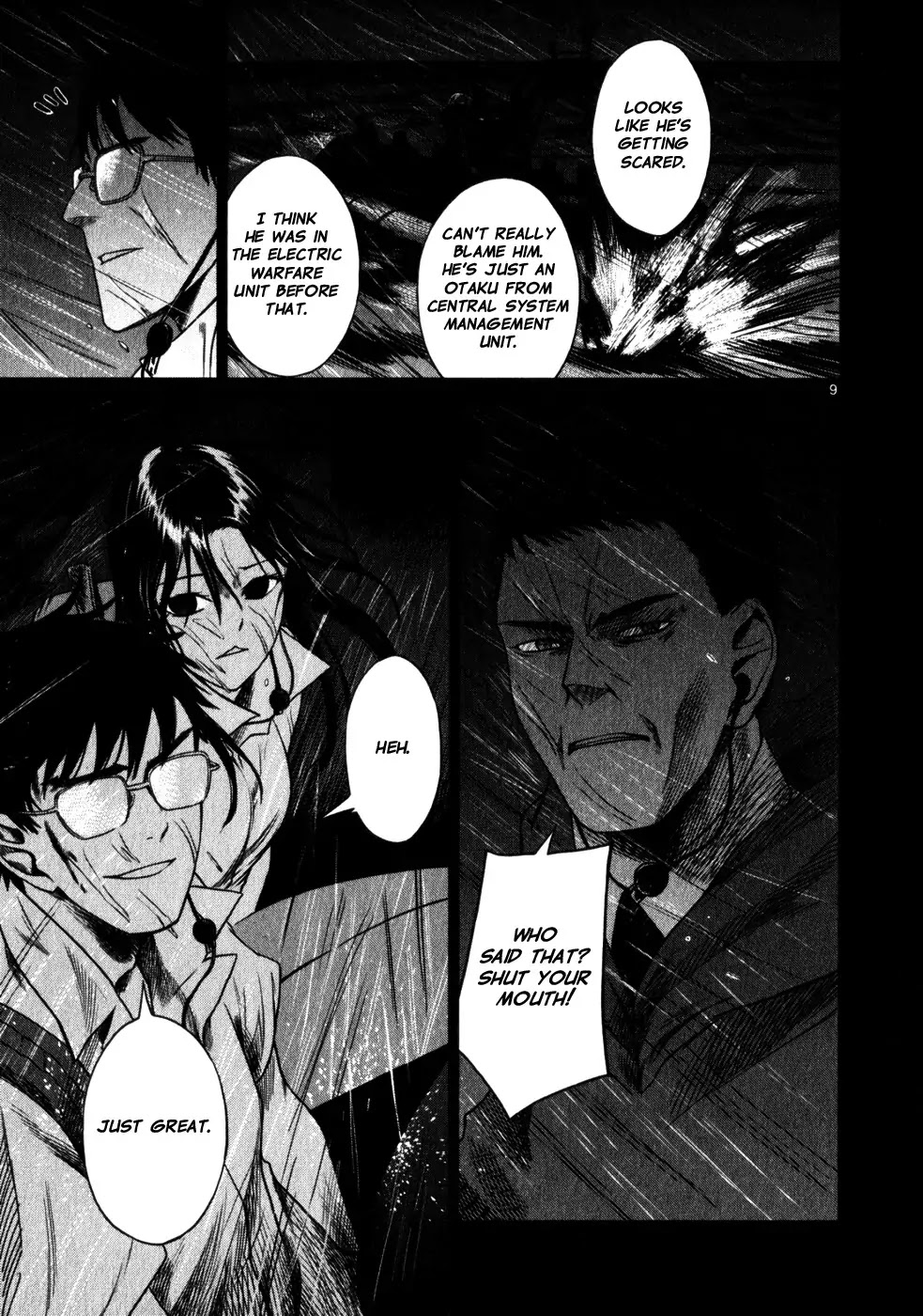 Jormungand Chapter 48 page 9 - Chapter 48: Castle of Lies phase.4