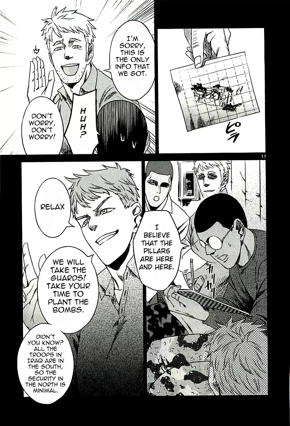 Jormungand Chapter 50 page 11 - Chapter 50: Pazuzu Phase 1