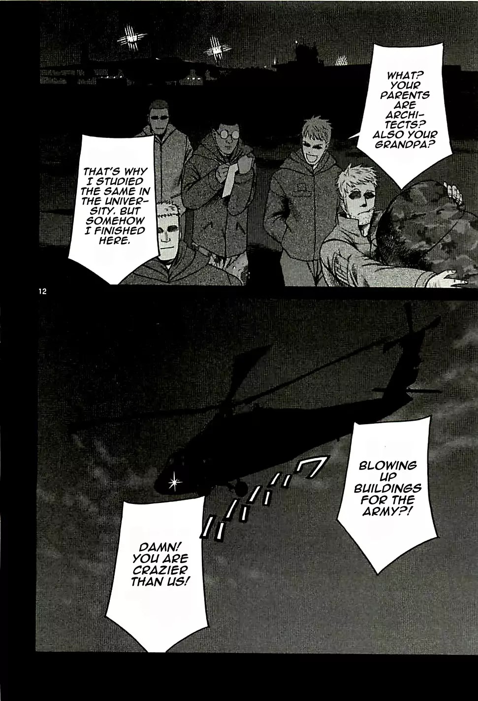 Jormungand Chapter 50 page 12 - Chapter 50: Pazuzu Phase 1