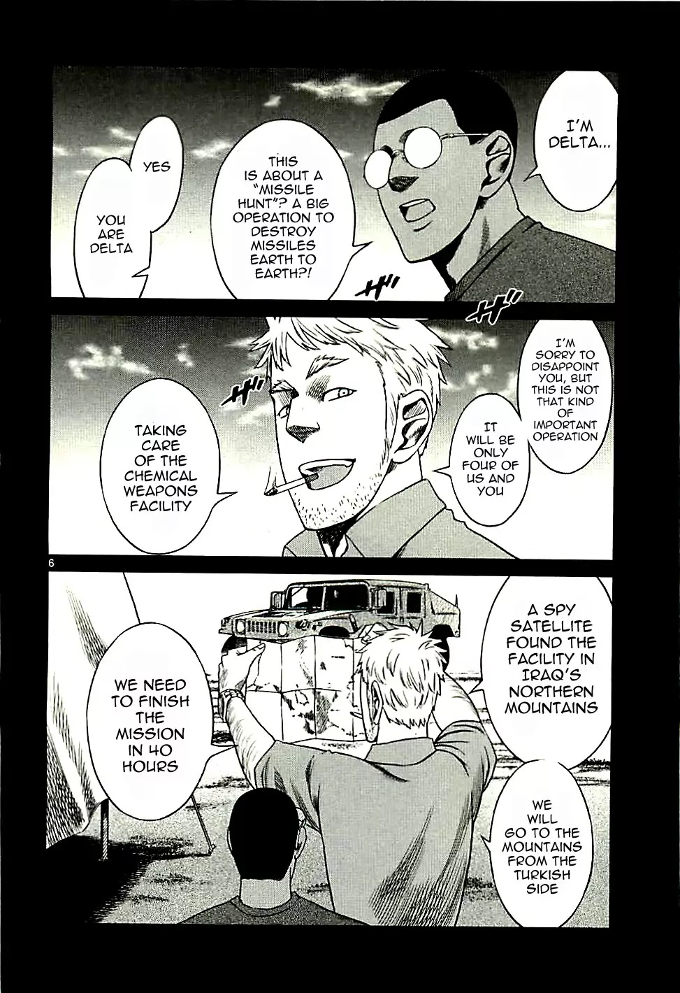 Jormungand Chapter 50 page 6 - Chapter 50: Pazuzu Phase 1
