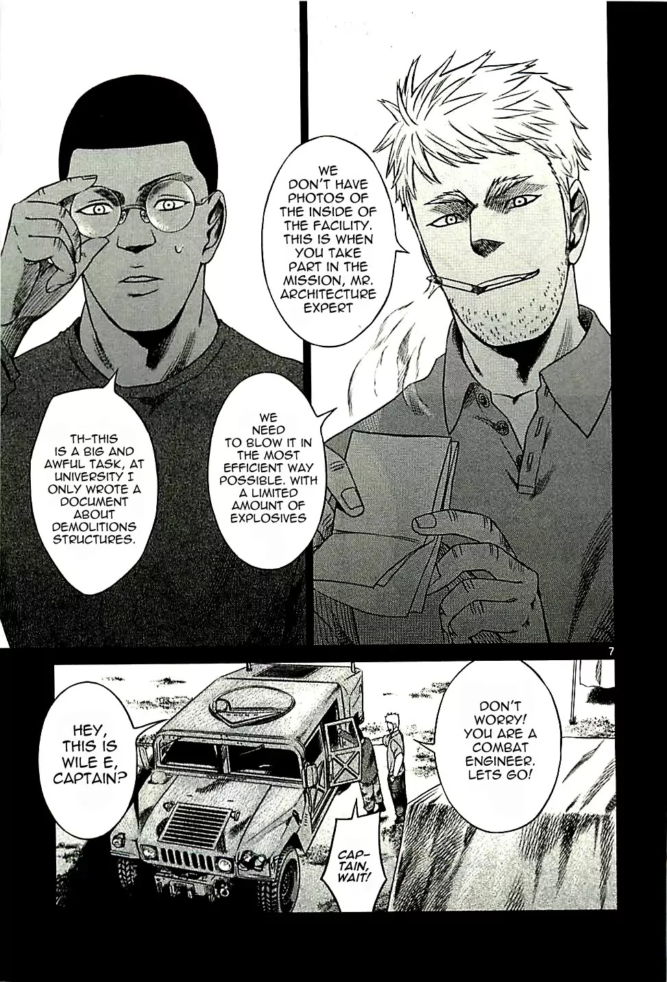 Jormungand Chapter 50 page 7 - Chapter 50: Pazuzu Phase 1