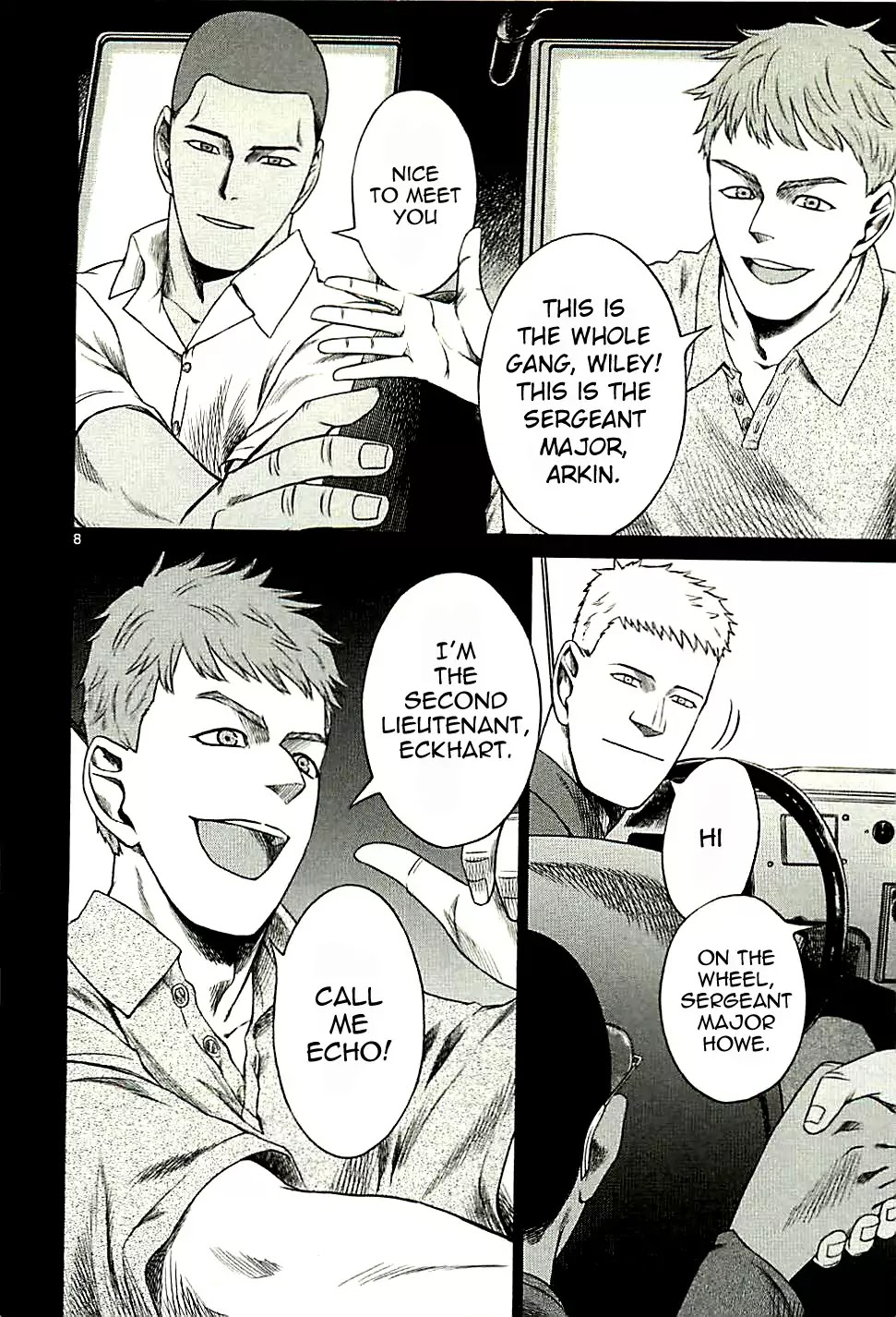 Jormungand Chapter 50 page 8 - Chapter 50: Pazuzu Phase 1