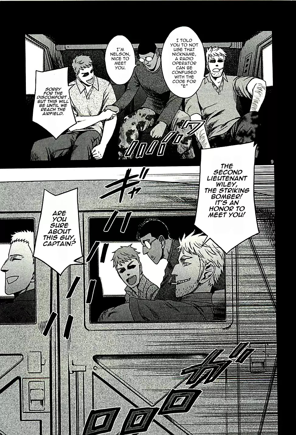 Jormungand Chapter 50 page 9 - Chapter 50: Pazuzu Phase 1