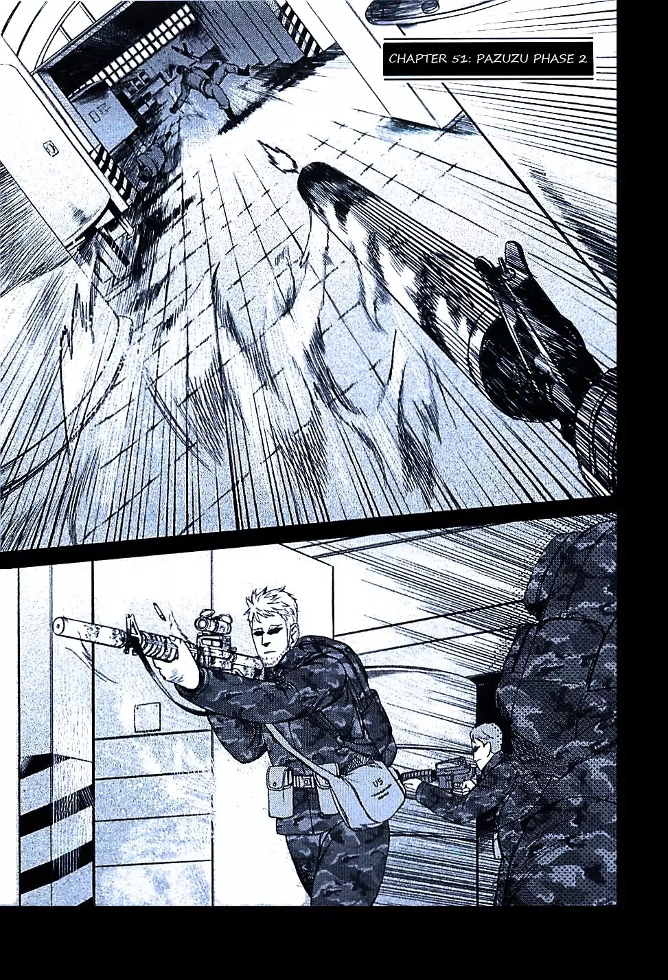 Jormungand Chapter 51 page 1 - Chapter 51: Pazuzu Phase 2