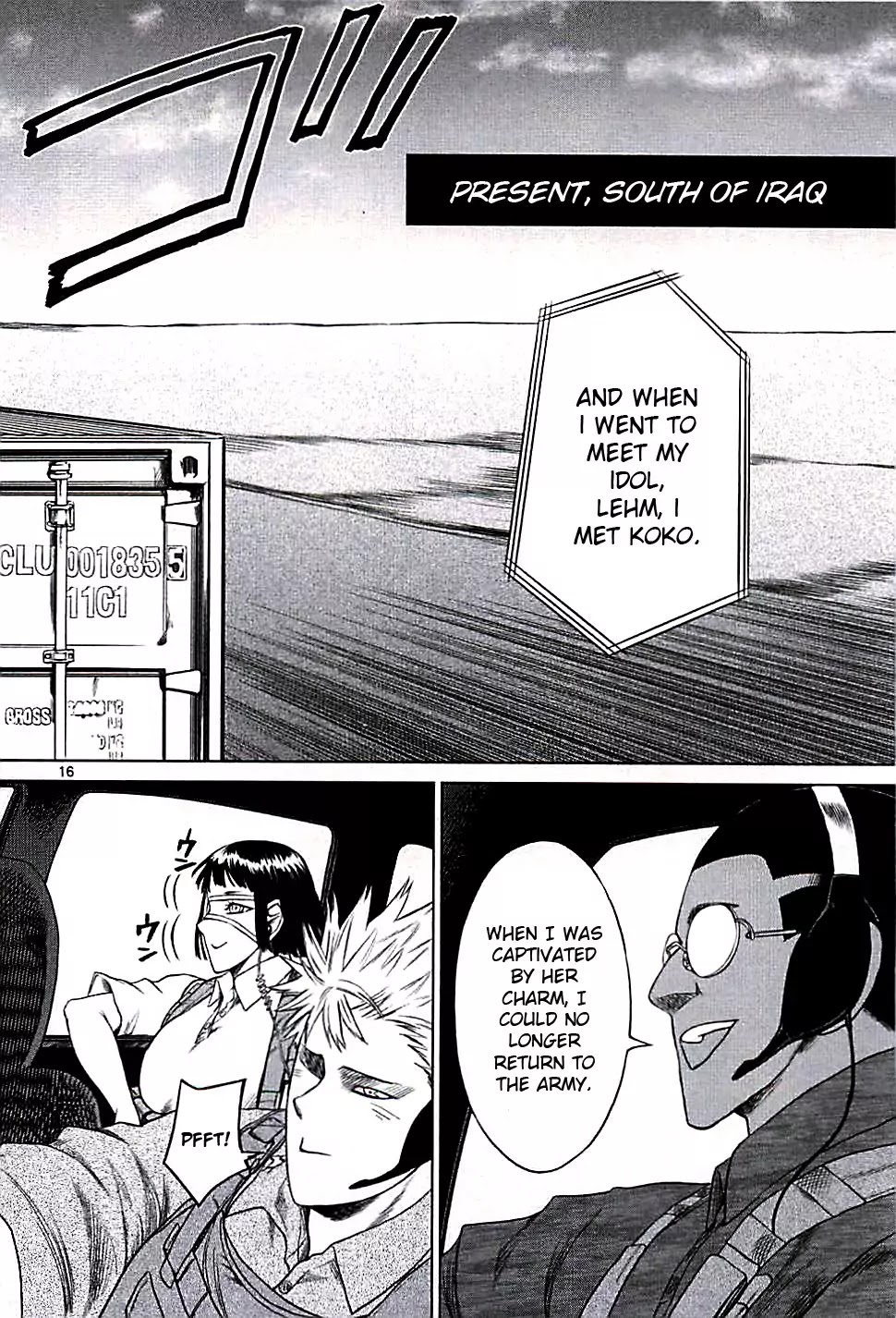 Jormungand Chapter 51 page 16 - Chapter 51: Pazuzu Phase 2