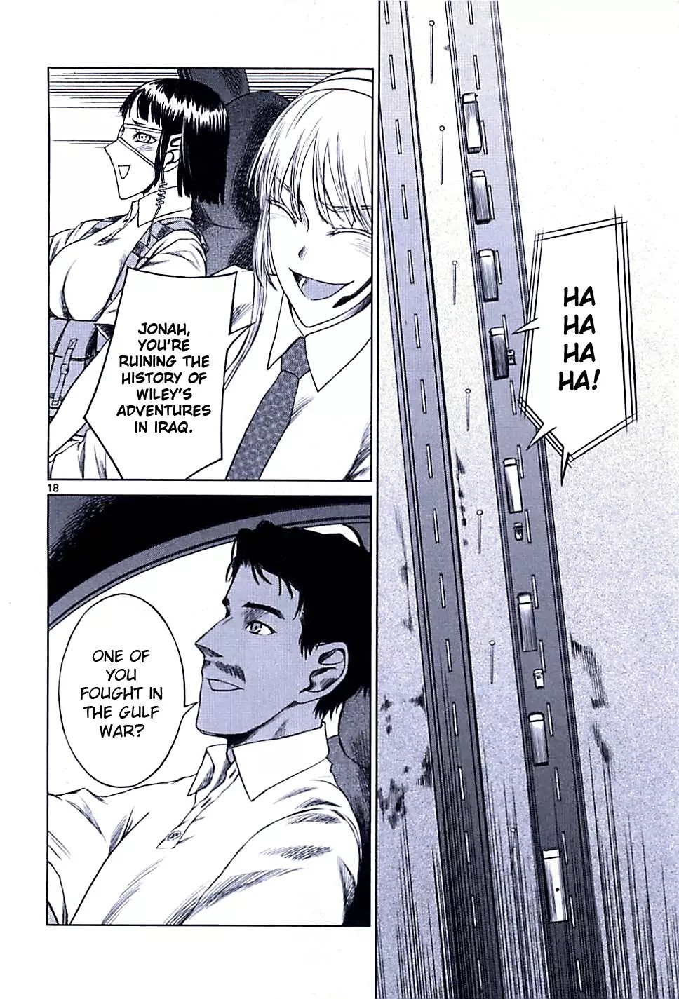 Jormungand Chapter 51 page 18 - Chapter 51: Pazuzu Phase 2