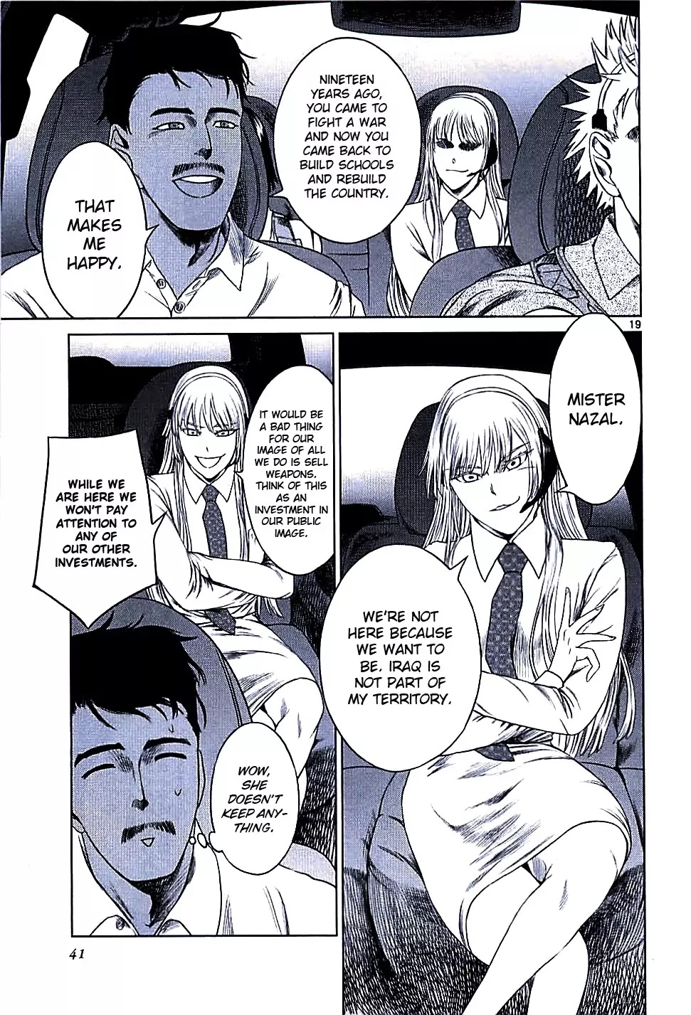 Jormungand Chapter 51 page 19 - Chapter 51: Pazuzu Phase 2