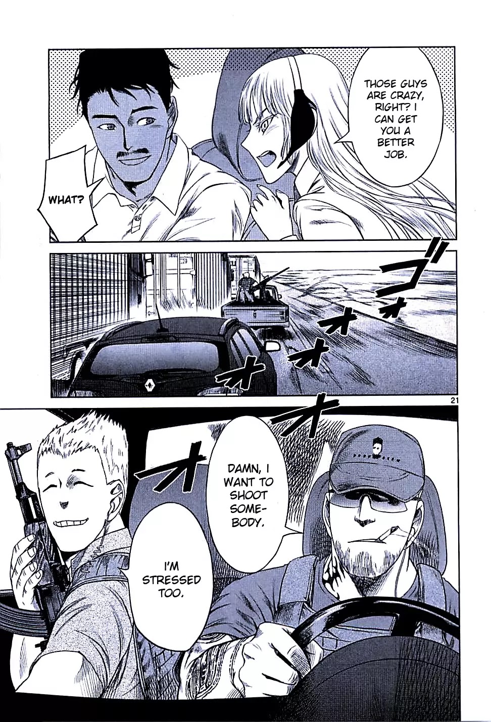 Jormungand Chapter 51 page 21 - Chapter 51: Pazuzu Phase 2
