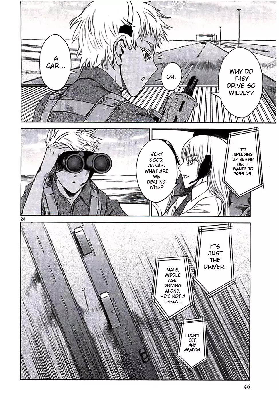Jormungand Chapter 51 page 24 - Chapter 51: Pazuzu Phase 2