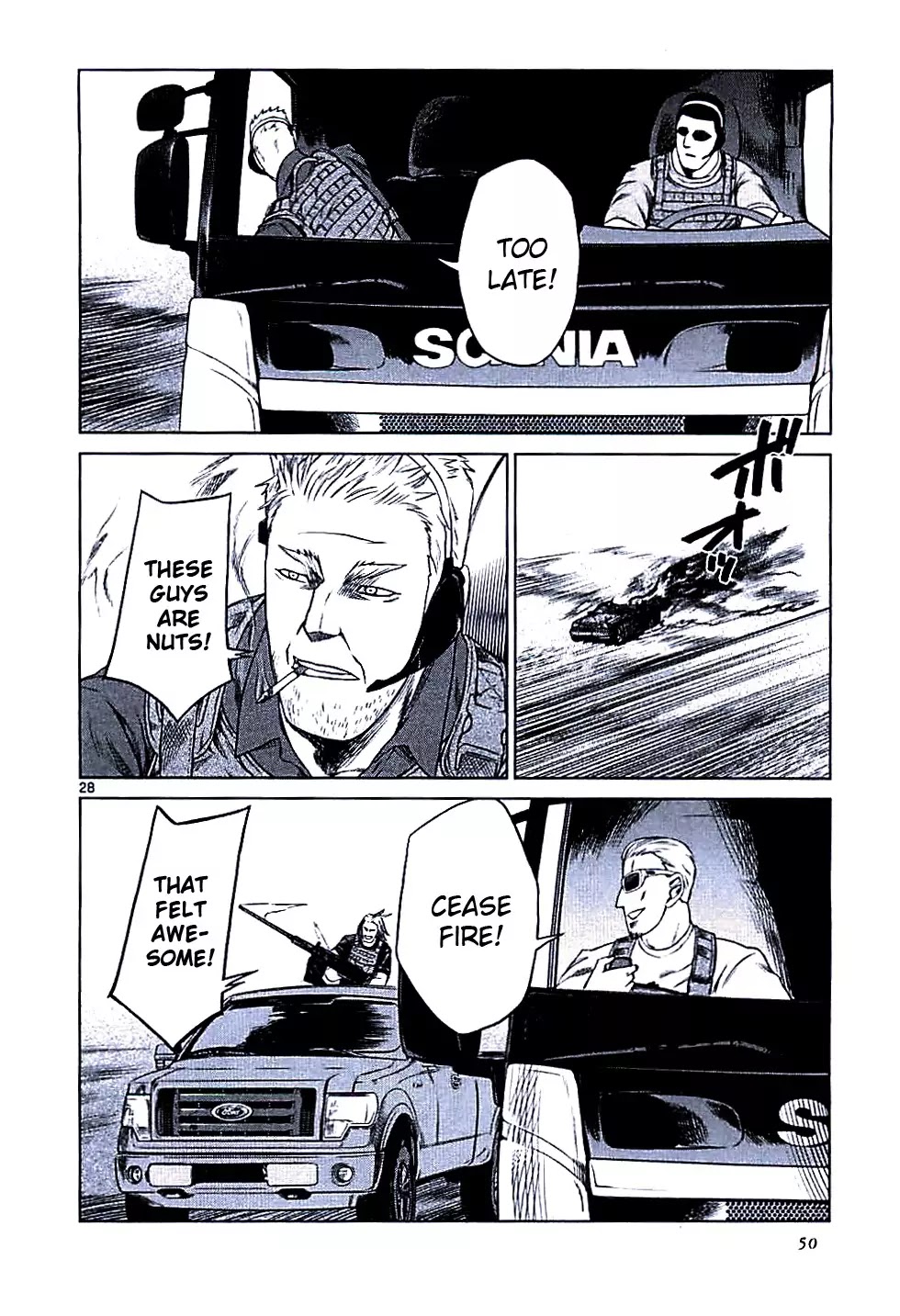 Jormungand Chapter 51 page 28 - Chapter 51: Pazuzu Phase 2