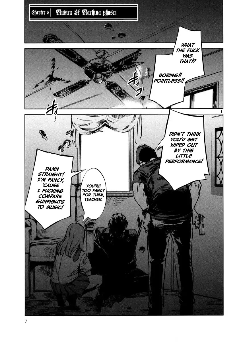 Jormungand Chapter 6 page 8 - Chapter 6: Musica Ex Machina phase.1