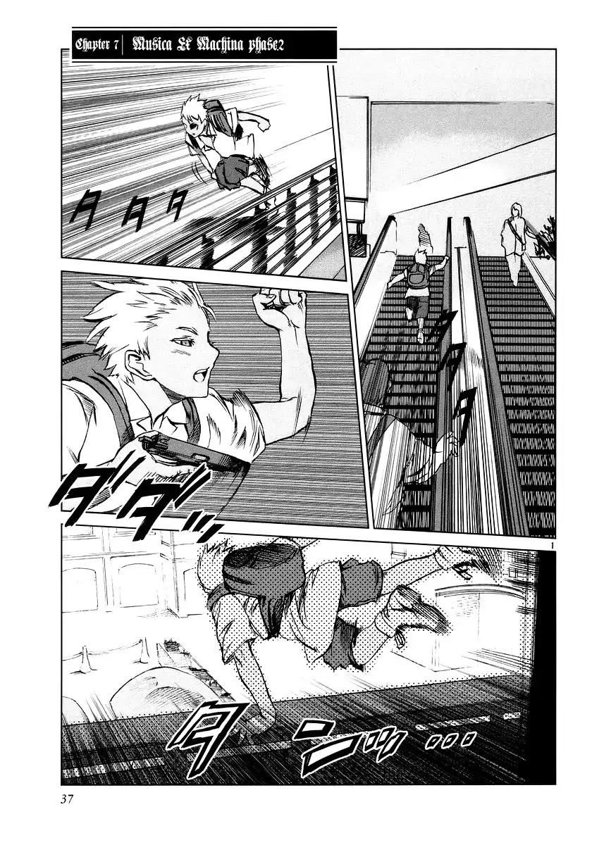 Jormungand Chapter 7 page 1 - Chapter 7: Musica Ex Machina phase.2