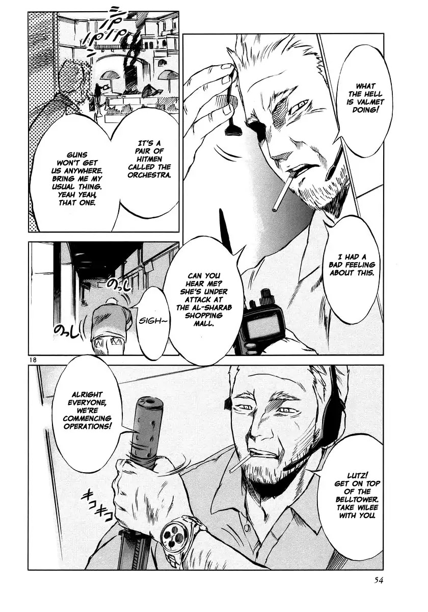 Jormungand Chapter 7 page 18 - Chapter 7: Musica Ex Machina phase.2