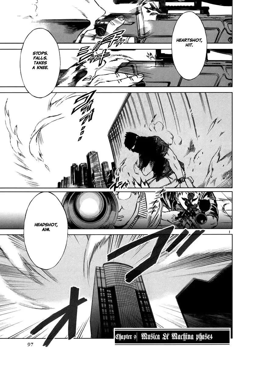 Jormungand Chapter 9 page 1 - Chapter 9: Musica Ex Machina phase.4