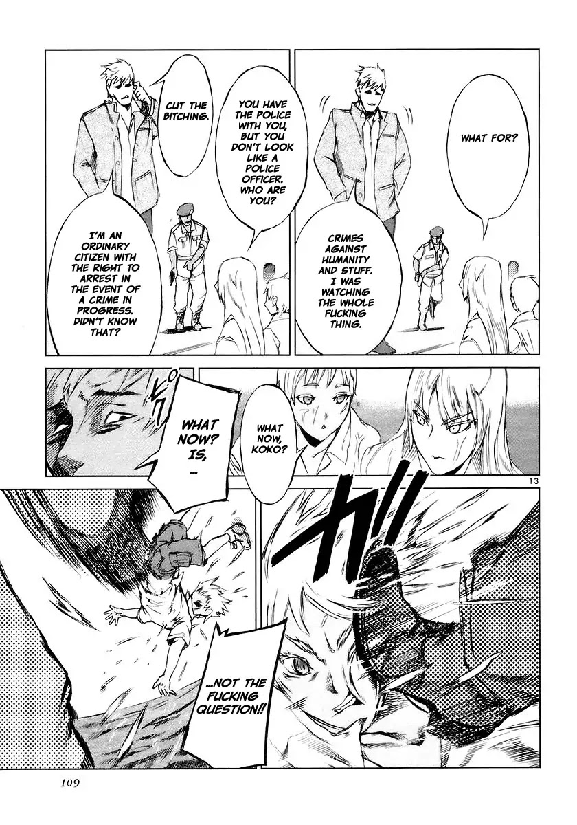 Jormungand Chapter 9 page 13 - Chapter 9: Musica Ex Machina phase.4