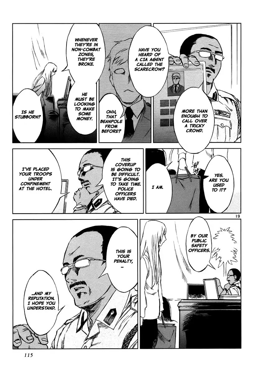 Jormungand Chapter 9 page 19 - Chapter 9: Musica Ex Machina phase.4