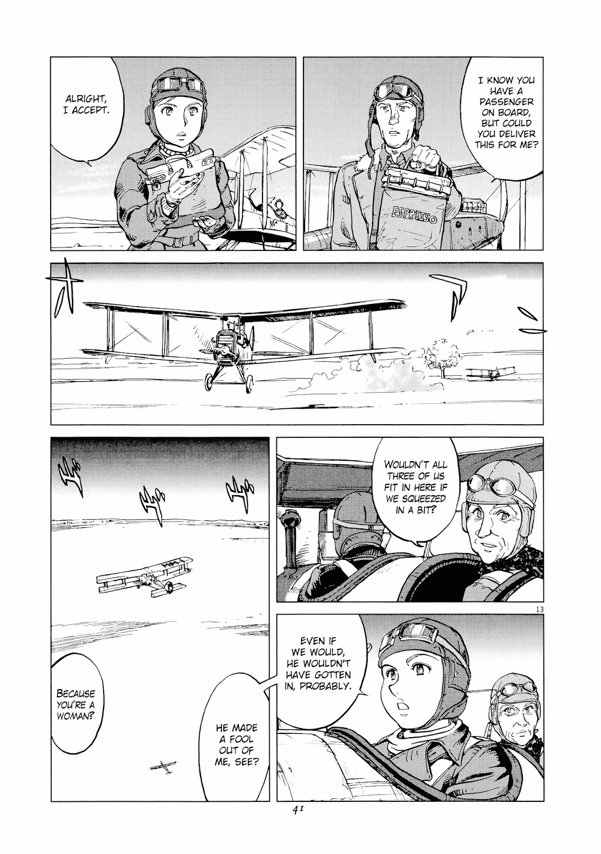 Joryuu Hikoushi - Maria Mantegazza no Bouken Chapter 2 page 12 - Chapter 2: Flamingo Wings