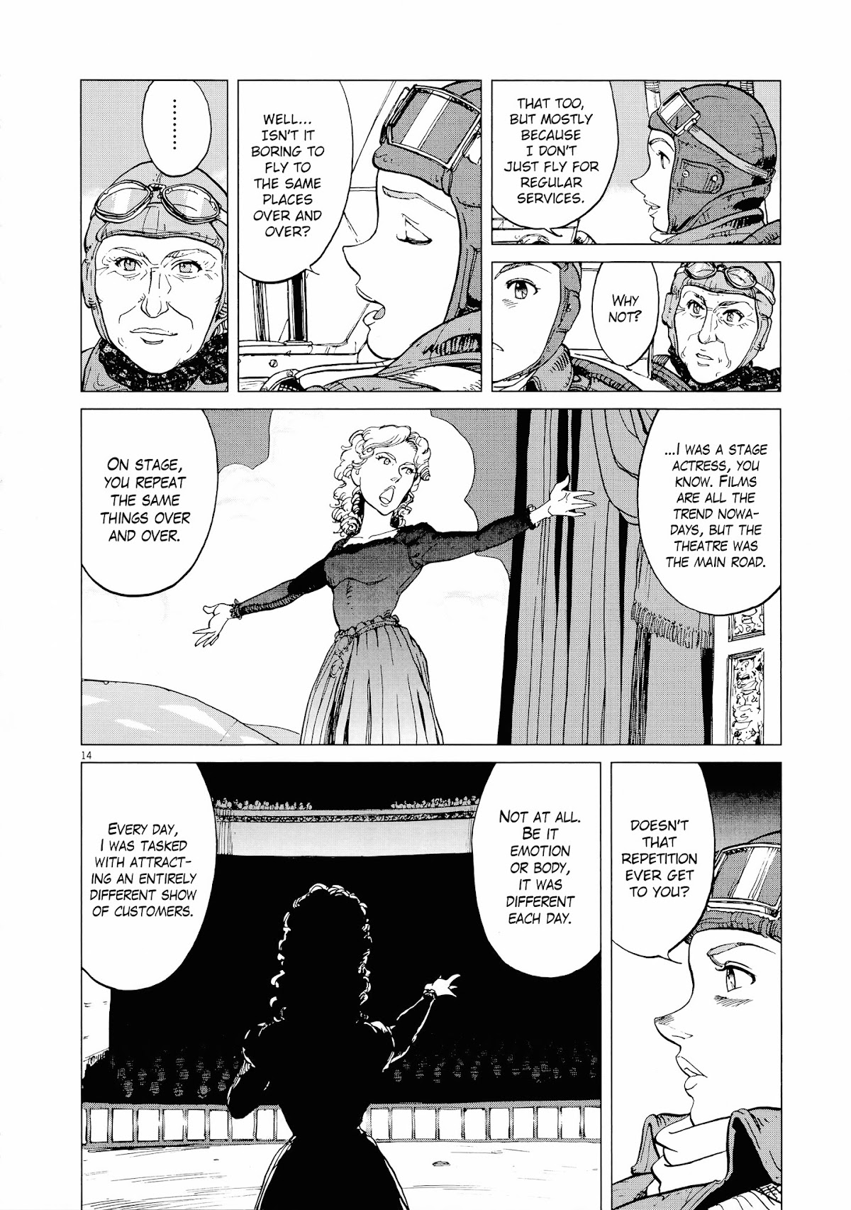 Joryuu Hikoushi - Maria Mantegazza no Bouken Chapter 2 page 13 - Chapter 2: Flamingo Wings
