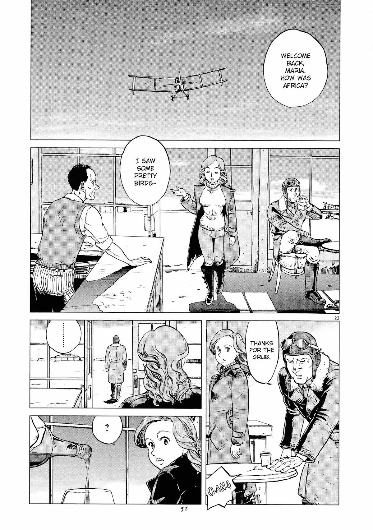Joryuu Hikoushi - Maria Mantegazza no Bouken Chapter 2 page 22 - Chapter 2: Flamingo Wings