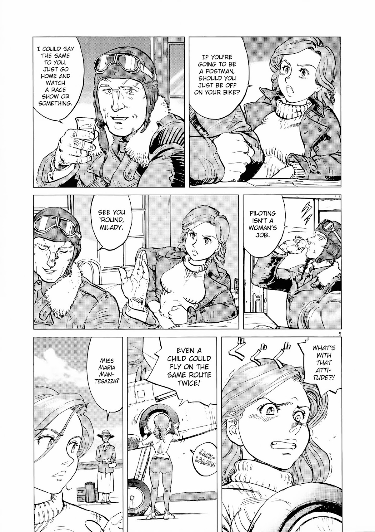 Joryuu Hikoushi - Maria Mantegazza no Bouken Chapter 2 page 4 - Chapter 2: Flamingo Wings