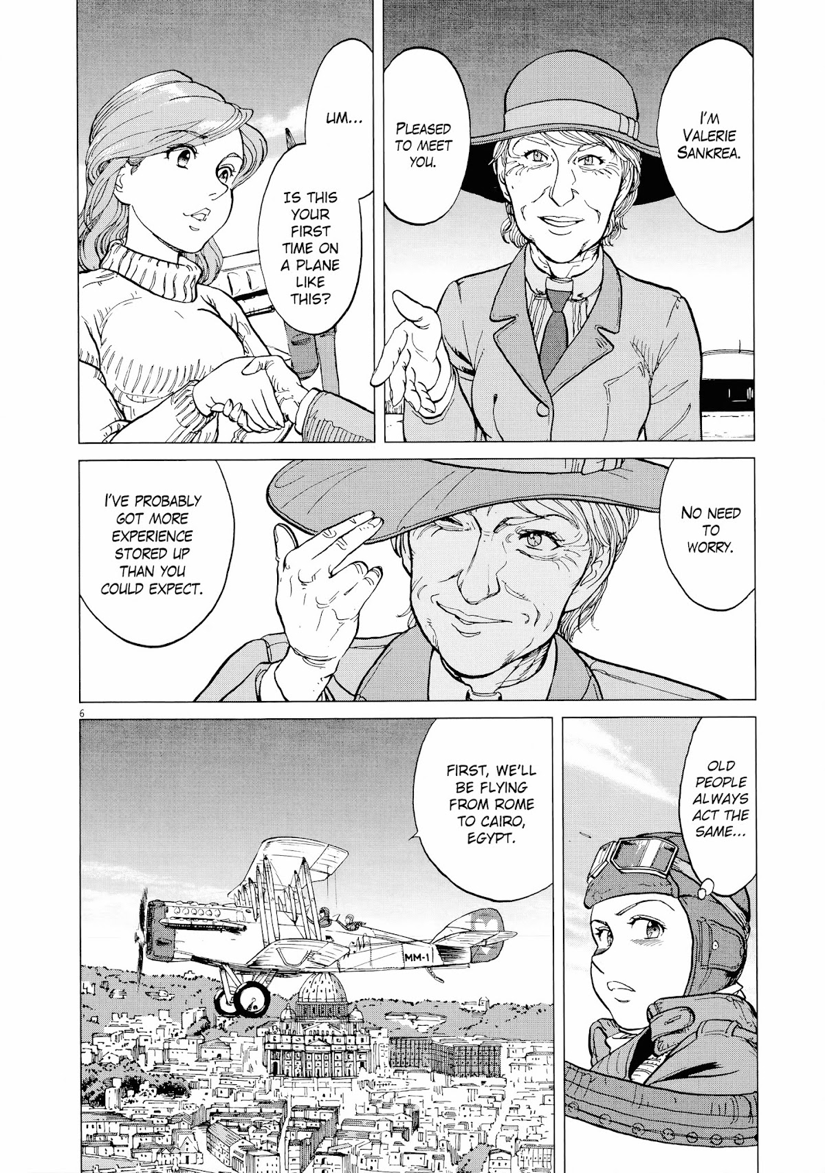 Joryuu Hikoushi - Maria Mantegazza no Bouken Chapter 2 page 5 - Chapter 2: Flamingo Wings