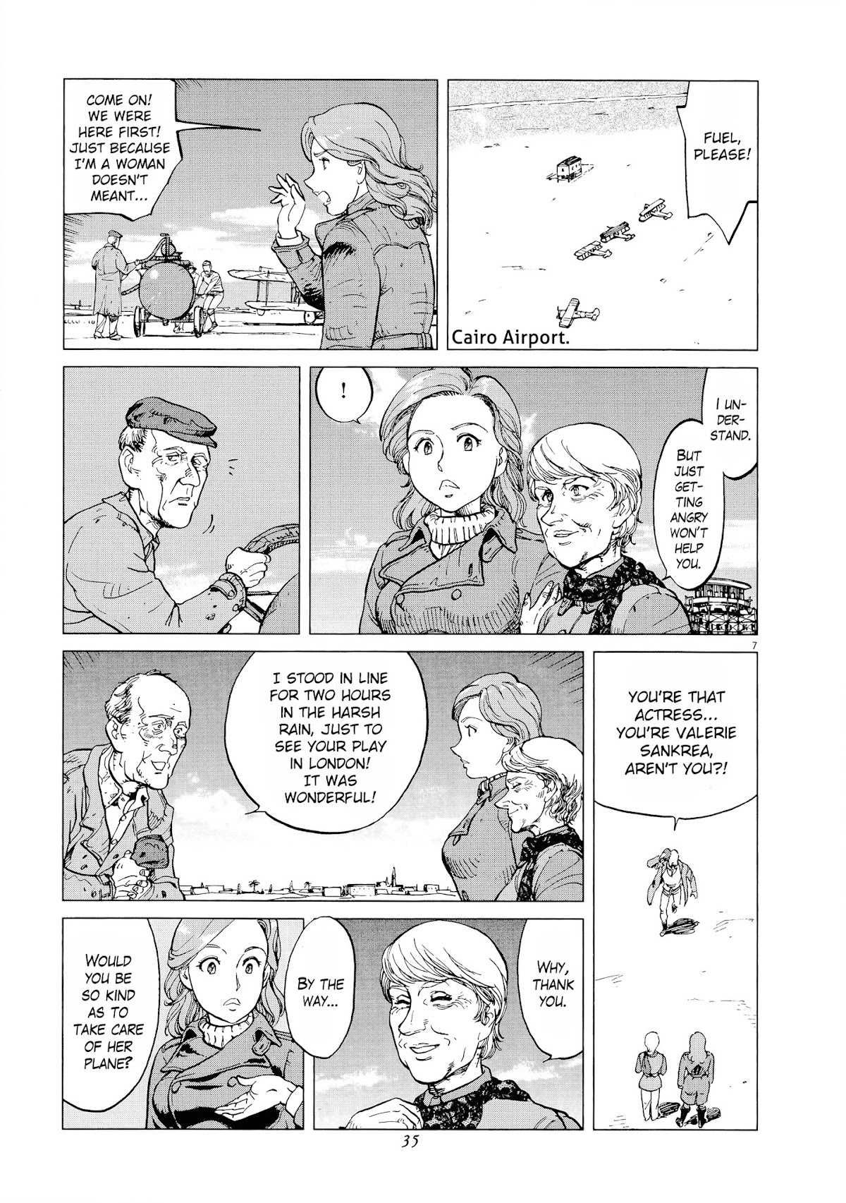 Joryuu Hikoushi - Maria Mantegazza no Bouken Chapter 2 page 6 - Chapter 2: Flamingo Wings