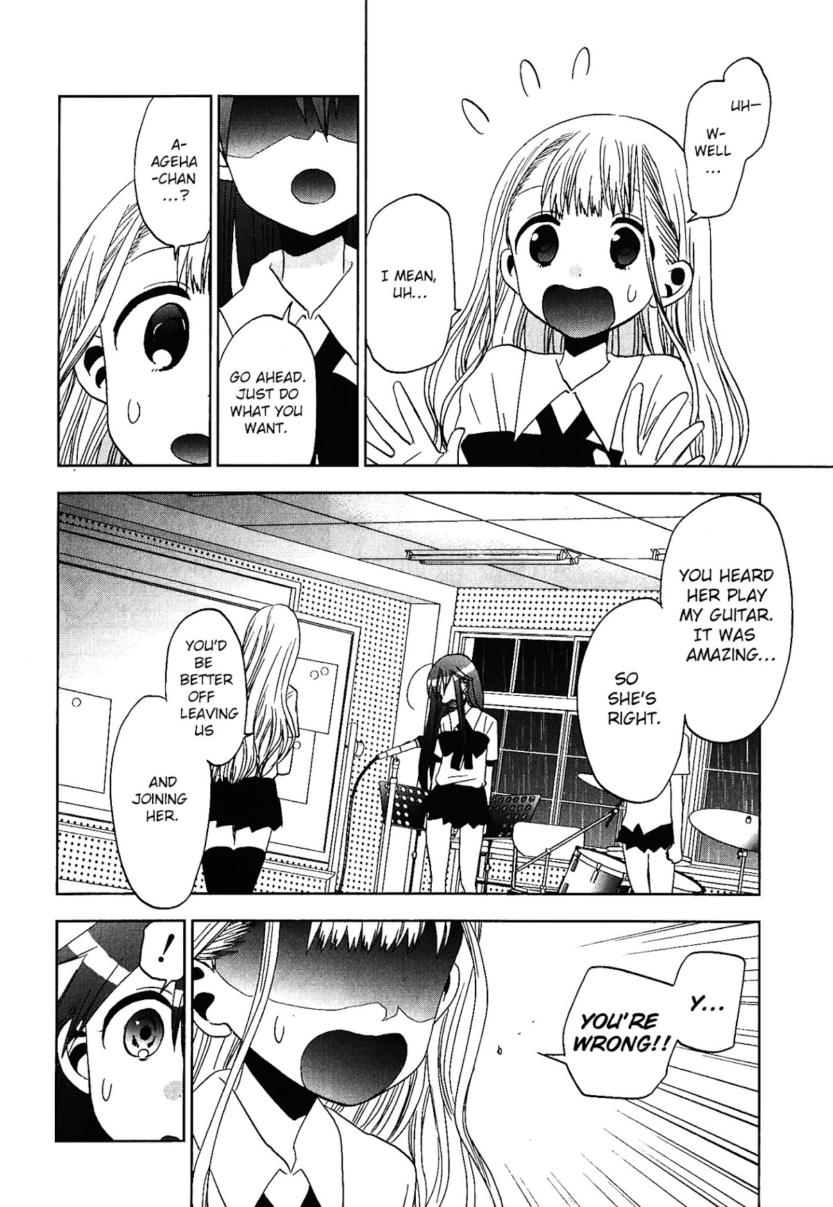 Josei Danshi Chapter 14 page 12 - Chapter 14: Are you going to join her band?