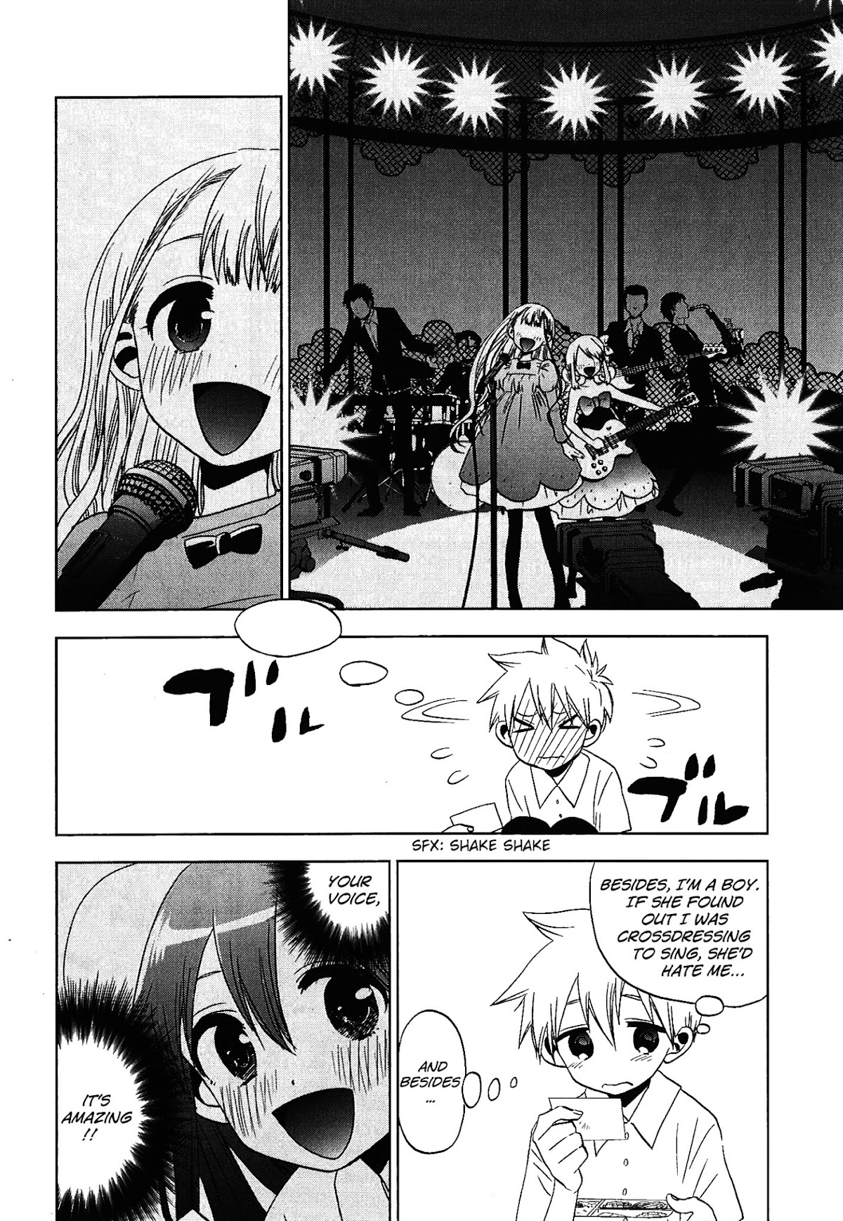 Josei Danshi Chapter 14 page 18 - Chapter 14: Are you going to join her band?