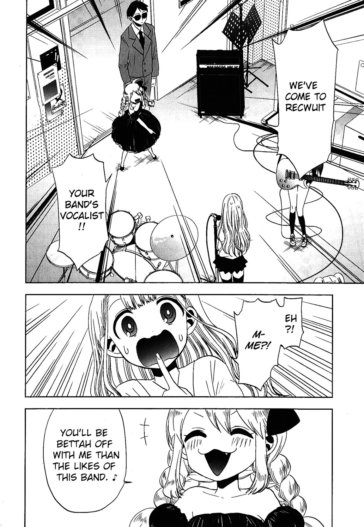 Josei Danshi Chapter 14 page 2 - Chapter 14: Are you going to join her band?