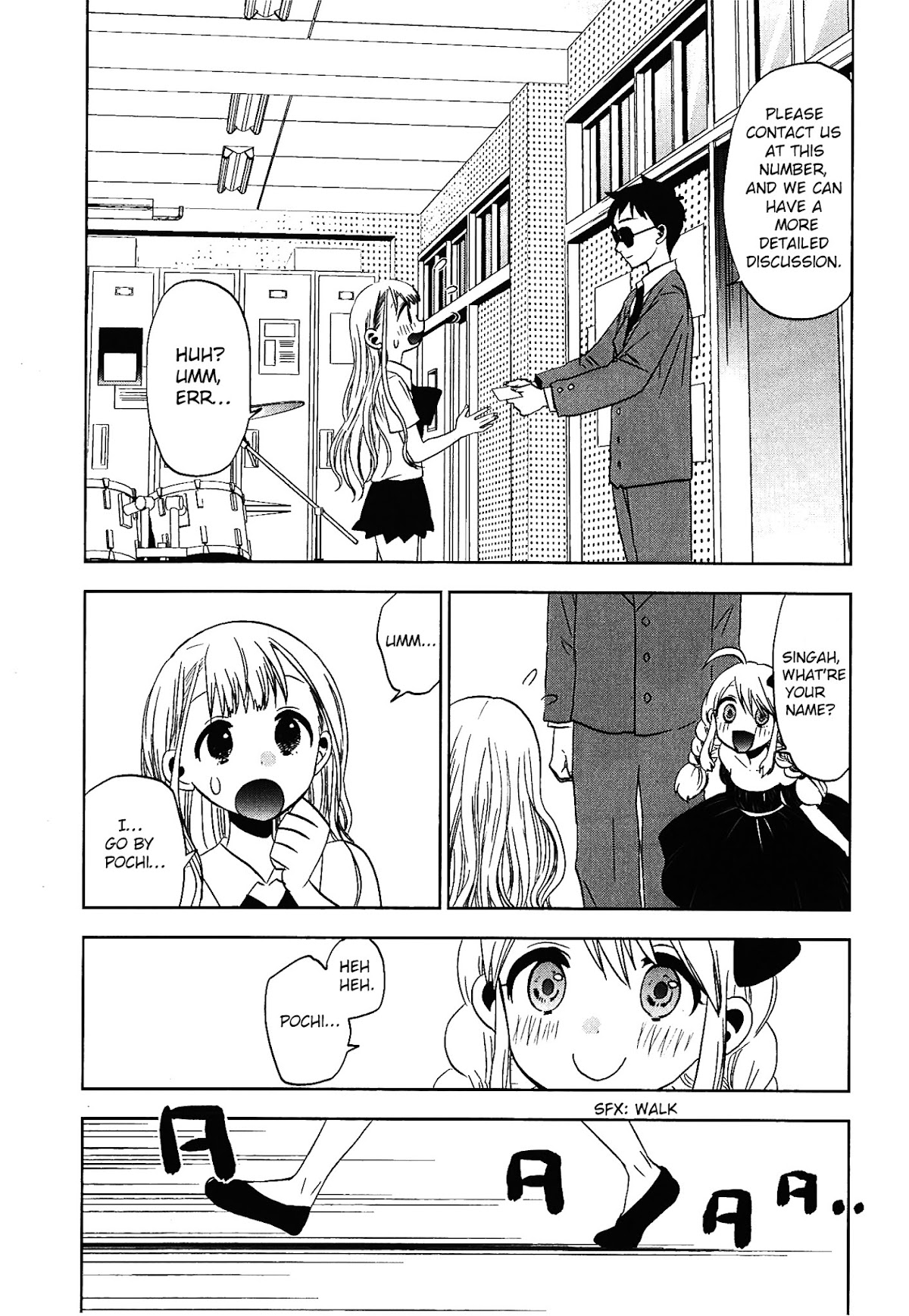 Josei Danshi Chapter 14 page 9 - Chapter 14: Are you going to join her band?