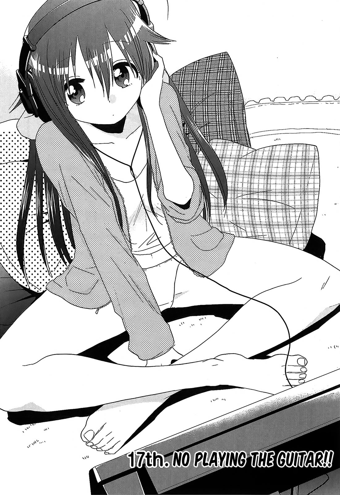 Josei Danshi Chapter 17 page 1 - Chapter 17: No Playing The Guitar!!